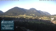 Archiv Foto Webcam Ruhpolding: Unterkunft Bojernhof 05:00