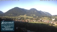Archiv Foto Webcam Ruhpolding: Unterkunft Bojernhof 06:00