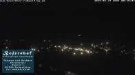 Archiv Foto Webcam Ruhpolding: Unterkunft Bojernhof 23:00