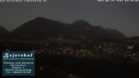 Archiv Foto Webcam Ruhpolding: Unterkunft Bojernhof 03:00