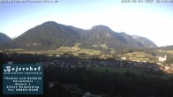 Archiv Foto Webcam Ruhpolding: Unterkunft Bojernhof 05:00