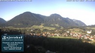 Archiv Foto Webcam Ruhpolding: Unterkunft Bojernhof 06:00