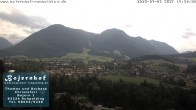 Archived image Webcam Accommodation Bojernhof 13:00