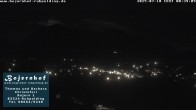 Archiv Foto Webcam Ruhpolding: Unterkunft Bojernhof 23:00