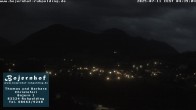 Archiv Foto Webcam Ruhpolding: Unterkunft Bojernhof 03:00