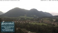 Archiv Foto Webcam Ruhpolding: Unterkunft Bojernhof 05:00