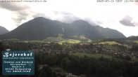 Archiv Foto Webcam Ruhpolding: Unterkunft Bojernhof 11:00