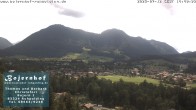 Archiv Foto Webcam Ruhpolding: Unterkunft Bojernhof 13:00