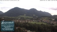 Archiv Foto Webcam Ruhpolding: Unterkunft Bojernhof 19:00