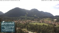 Archiv Foto Webcam Ruhpolding: Unterkunft Bojernhof 11:00