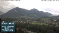 Archiv Foto Webcam Ruhpolding: Unterkunft Bojernhof 06:00
