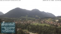 Archiv Foto Webcam Ruhpolding: Unterkunft Bojernhof 11:00