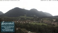 Archiv Foto Webcam Ruhpolding: Unterkunft Bojernhof 13:00