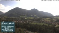 Archiv Foto Webcam Ruhpolding: Unterkunft Bojernhof 15:00