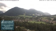 Archiv Foto Webcam Ruhpolding: Unterkunft Bojernhof 06:00