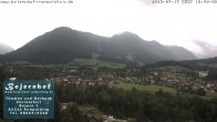 Archiv Foto Webcam Ruhpolding: Unterkunft Bojernhof 09:00