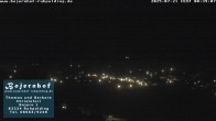 Archiv Foto Webcam Ruhpolding: Unterkunft Bojernhof 23:00