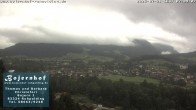 Archiv Foto Webcam Ruhpolding: Unterkunft Bojernhof 06:00