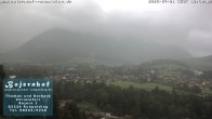 Archiv Foto Webcam Ruhpolding: Unterkunft Bojernhof 11:00