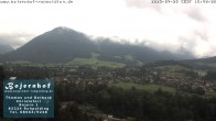 Archiv Foto Webcam Ruhpolding: Unterkunft Bojernhof 15:00