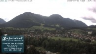 Archiv Foto Webcam Ruhpolding: Unterkunft Bojernhof 09:00