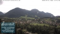 Archiv Foto Webcam Ruhpolding: Unterkunft Bojernhof 13:00