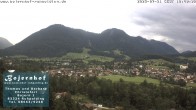 Archiv Foto Webcam Ruhpolding: Unterkunft Bojernhof 17:00