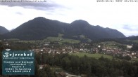Archiv Foto Webcam Ruhpolding: Unterkunft Bojernhof 19:00