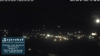 Archiv Foto Webcam Ruhpolding: Unterkunft Bojernhof 21:00