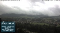 Archiv Foto Webcam Ruhpolding: Unterkunft Bojernhof 13:00
