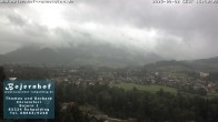 Archiv Foto Webcam Ruhpolding: Unterkunft Bojernhof 15:00