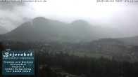 Archiv Foto Webcam Ruhpolding: Unterkunft Bojernhof 06:00