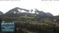 Archiv Foto Webcam Ruhpolding: Unterkunft Bojernhof 09:00