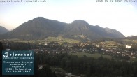 Archiv Foto Webcam Ruhpolding: Unterkunft Bojernhof 06:00