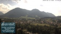 Archiv Foto Webcam Ruhpolding: Unterkunft Bojernhof 13:00