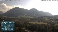 Archiv Foto Webcam Ruhpolding: Unterkunft Bojernhof 15:00