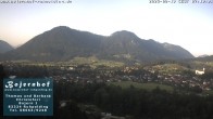 Archiv Foto Webcam Ruhpolding: Unterkunft Bojernhof 06:00