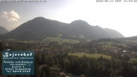 Archiv Foto Webcam Ruhpolding: Unterkunft Bojernhof 15:00