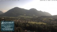 Archiv Foto Webcam Ruhpolding: Unterkunft Bojernhof 17:00