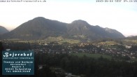 Archiv Foto Webcam Ruhpolding: Unterkunft Bojernhof 06:00