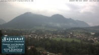 Archiv Foto Webcam Ruhpolding: Unterkunft Bojernhof 17:00