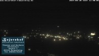 Archiv Foto Webcam Ruhpolding: Unterkunft Bojernhof 21:00