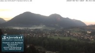 Archiv Foto Webcam Ruhpolding: Unterkunft Bojernhof 03:00