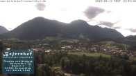 Archiv Foto Webcam Ruhpolding: Unterkunft Bojernhof 12:00