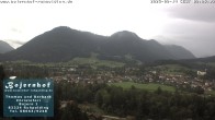 Archiv Foto Webcam Ruhpolding: Unterkunft Bojernhof 08:00