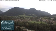 Archiv Foto Webcam Ruhpolding: Unterkunft Bojernhof 17:00