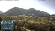 Archiv Foto Webcam Ruhpolding: Unterkunft Bojernhof 11:00
