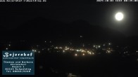 Archiv Foto Webcam Ruhpolding: Unterkunft Bojernhof 23:00