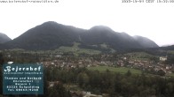 Archiv Foto Webcam Ruhpolding: Unterkunft Bojernhof 09:00