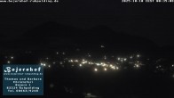 Archiv Foto Webcam Ruhpolding: Unterkunft Bojernhof 23:00